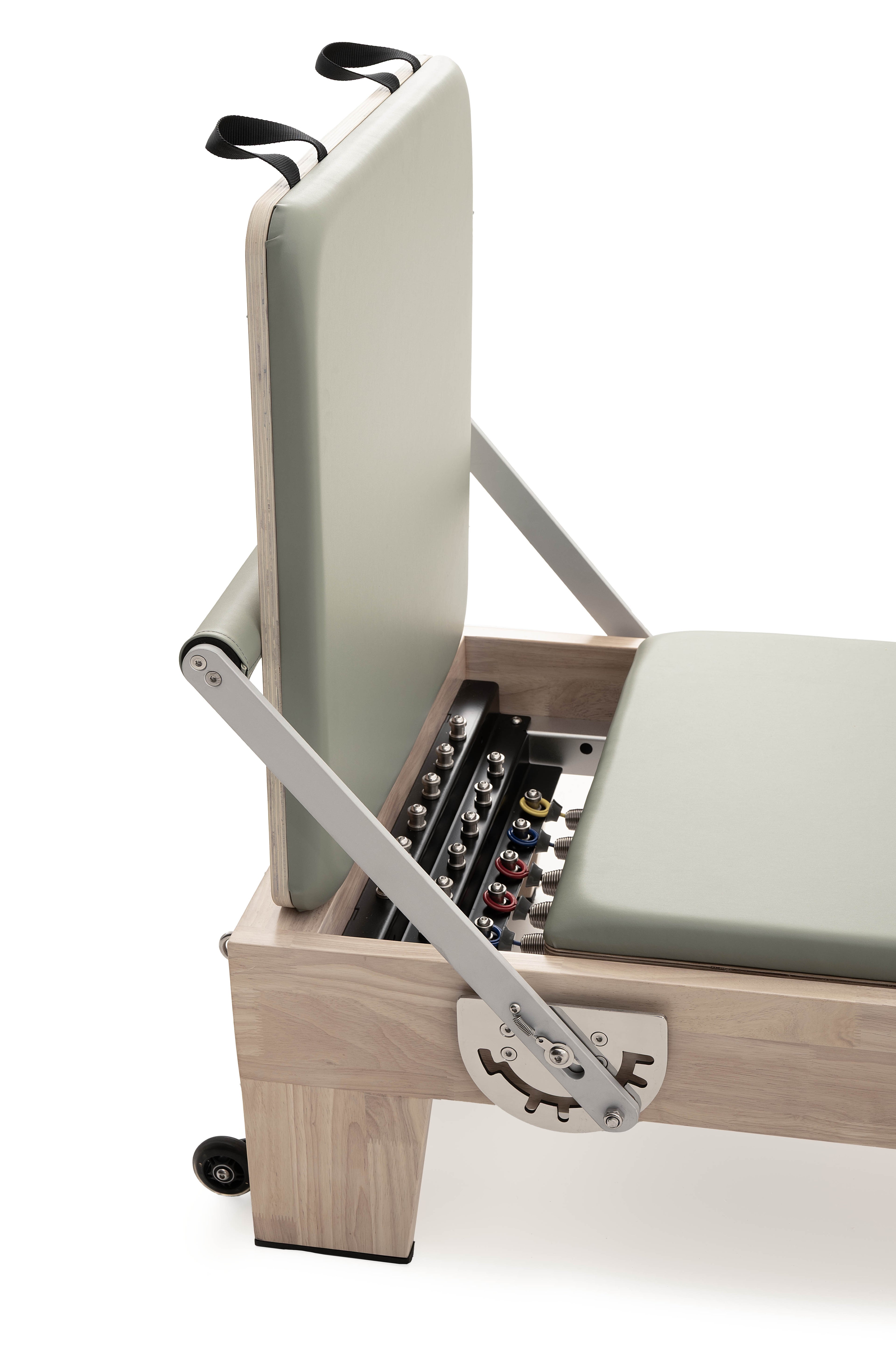 Lettino Reformer in legno con torre Mooma