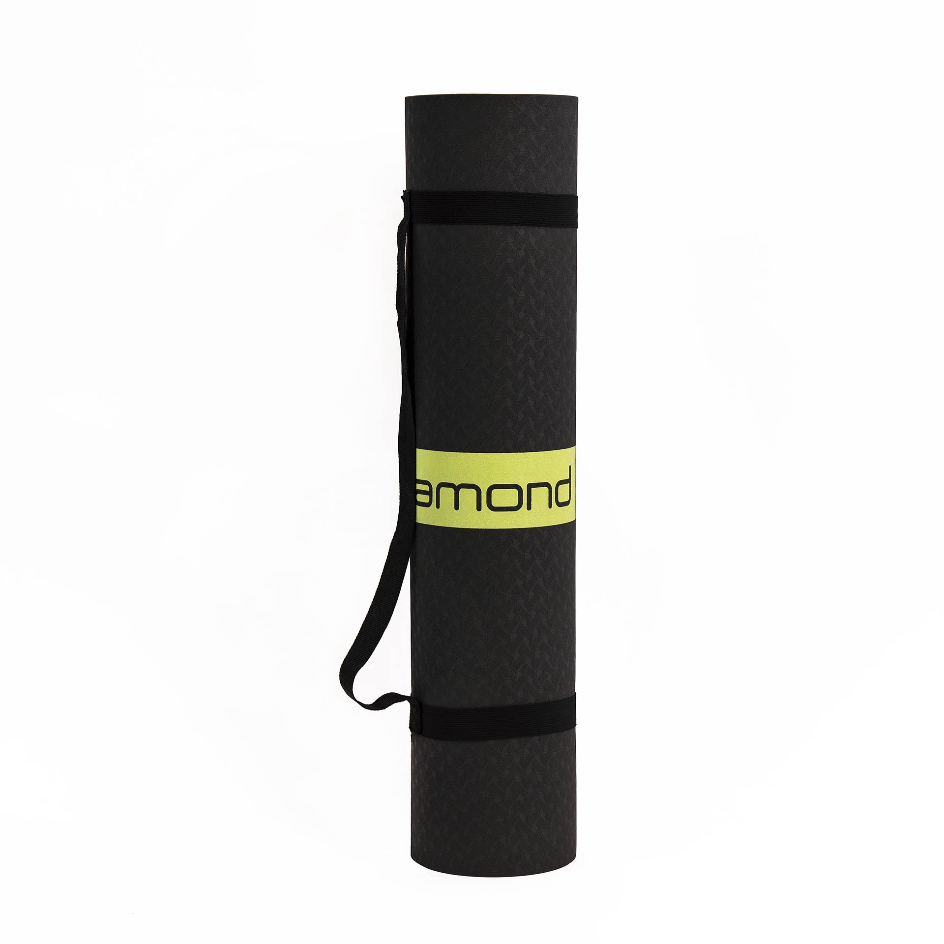 Tappetino Yoga in Tpe verde Diamond professional