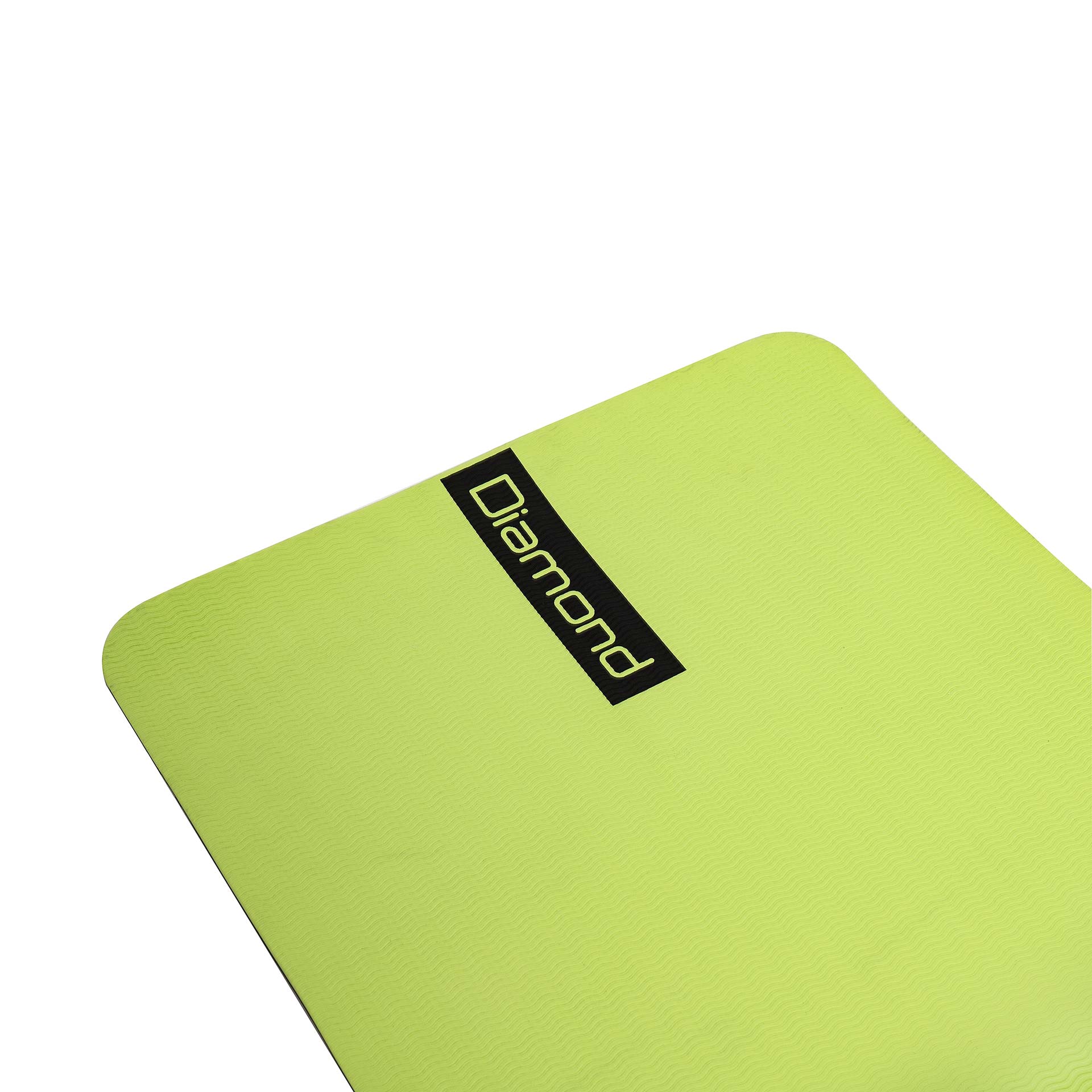 Tappetino Yoga in Tpe verde Diamond professional